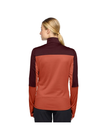 Polarfleece Vaude LIVIGNO HALFZIP II Buckeye