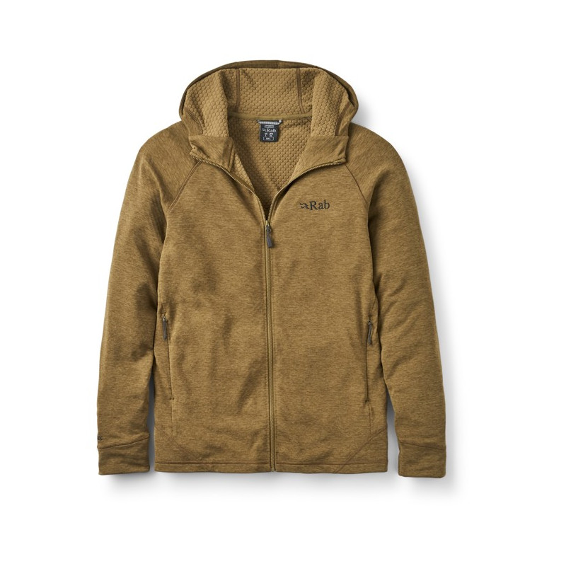 Forro polar Rab NEXUS HOODY Oak