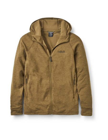 Polarfleece Rab NEXUS HOODY Oak