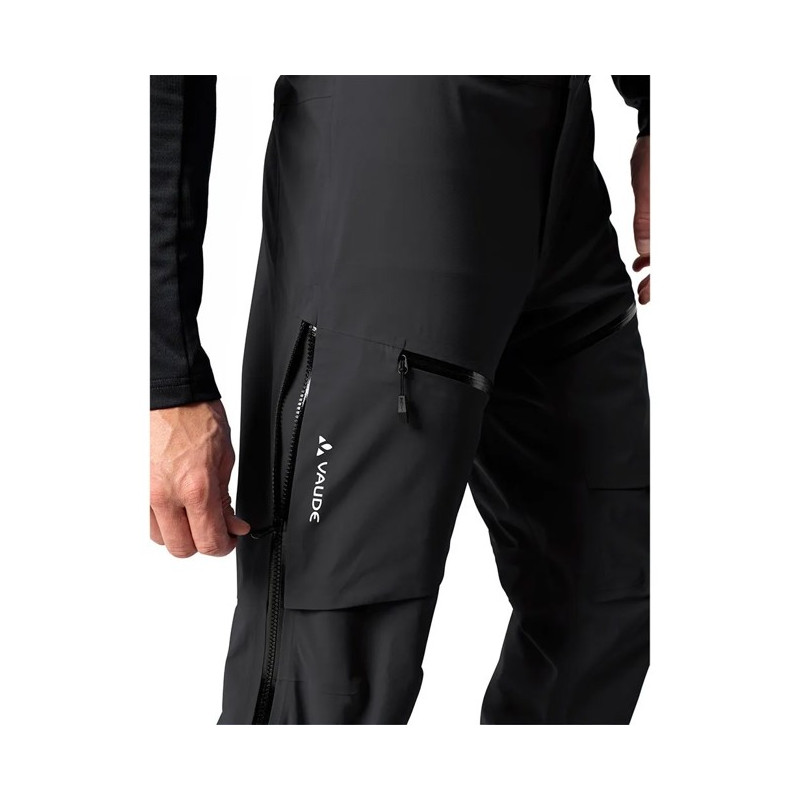 Bukser Vaude MONVISO 3L PANTS Black