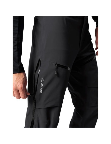 Broek Vaude MONVISO 3L PANTS Black