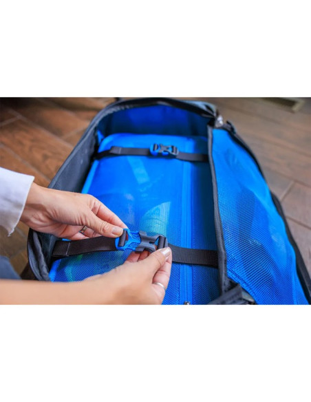 Håndtaske Gregory WHEELED DUFFEL 40L Obsidian Black