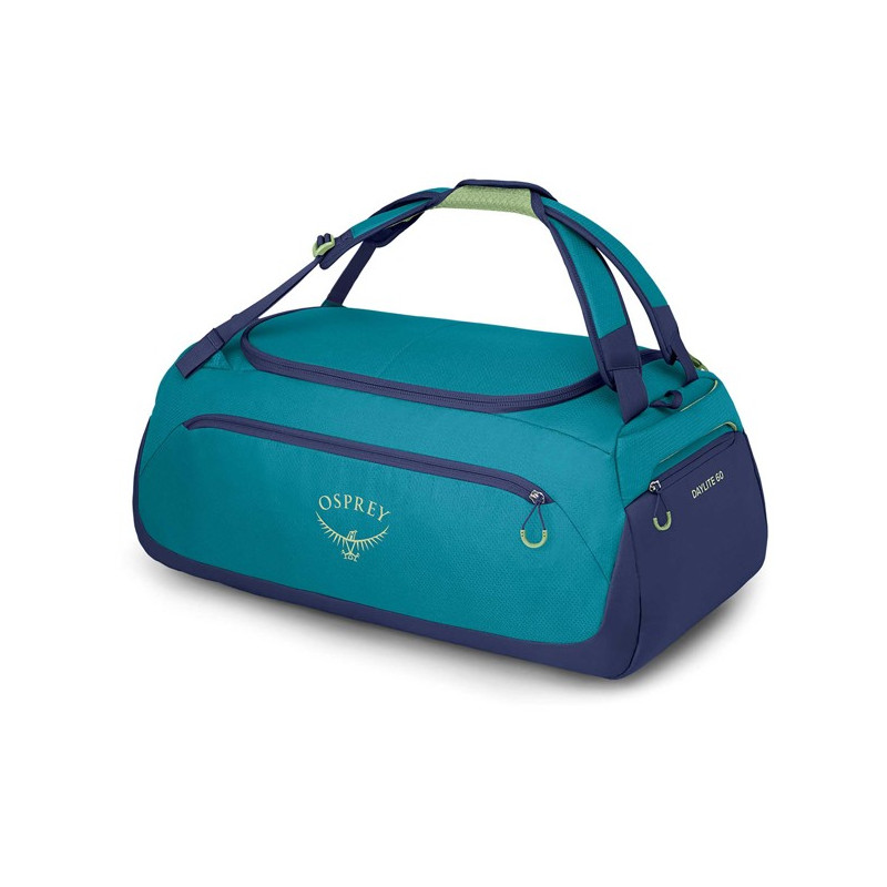 Taška Osprey DAYLITE DUFFEL 60 Blue Moss/Alkaline