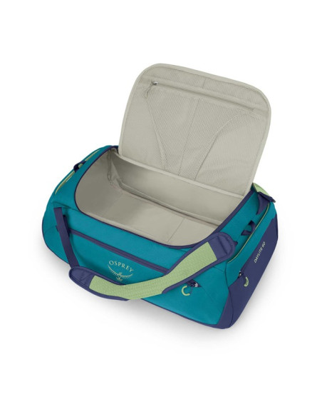Bolsa Osprey DAYLITE DUFFEL 60 Blue Moss/Alkaline
