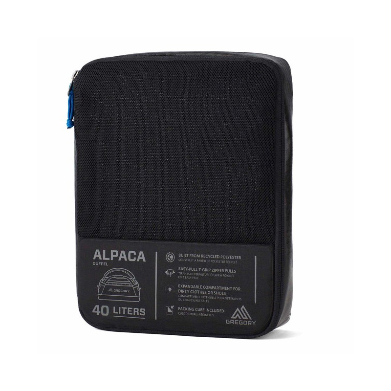 Bolso Gregory 40 Obsidian Black