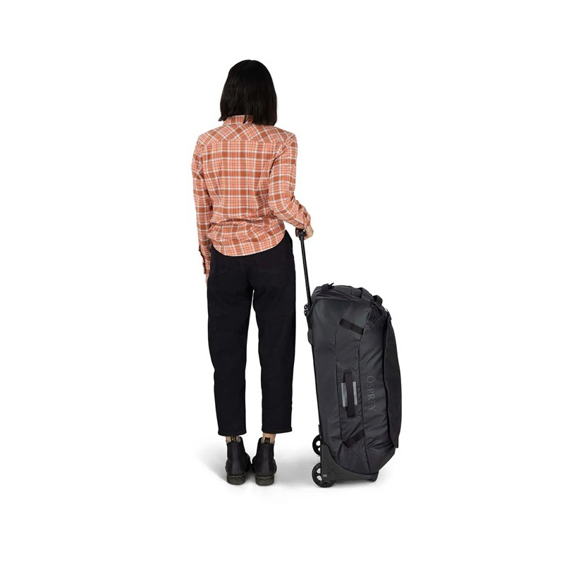 Borsa Osprey ROLLING TRANSPORTER 90 Raven Black/Black
