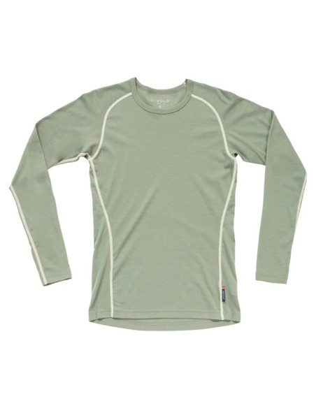 Tričko Devold MERINO 190 BASE SHIRT WMN Fog