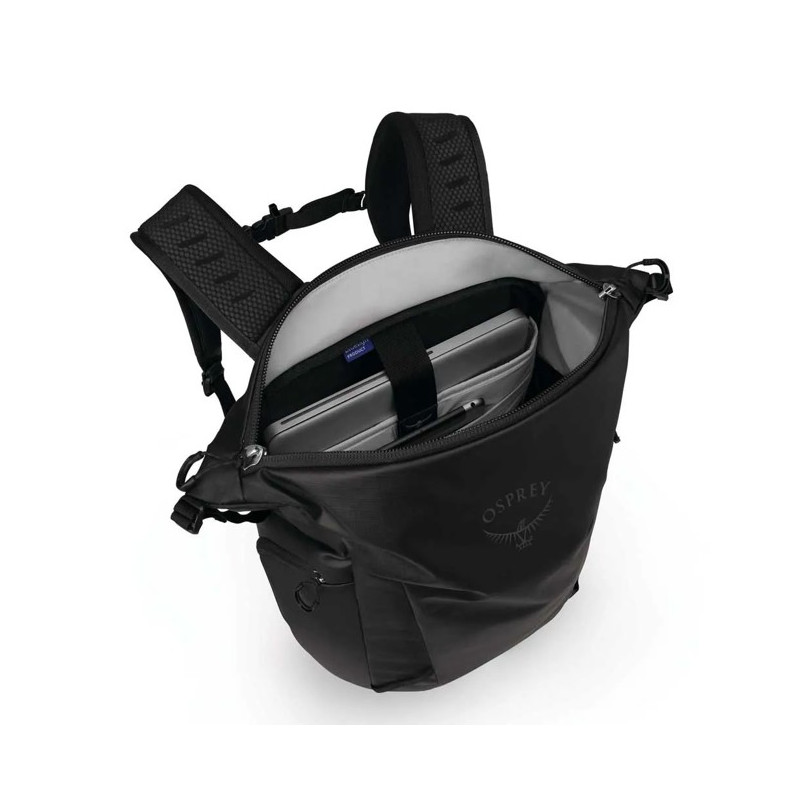 Batoh Osprey TRANSPORTER ZINCH Raven Black/Black