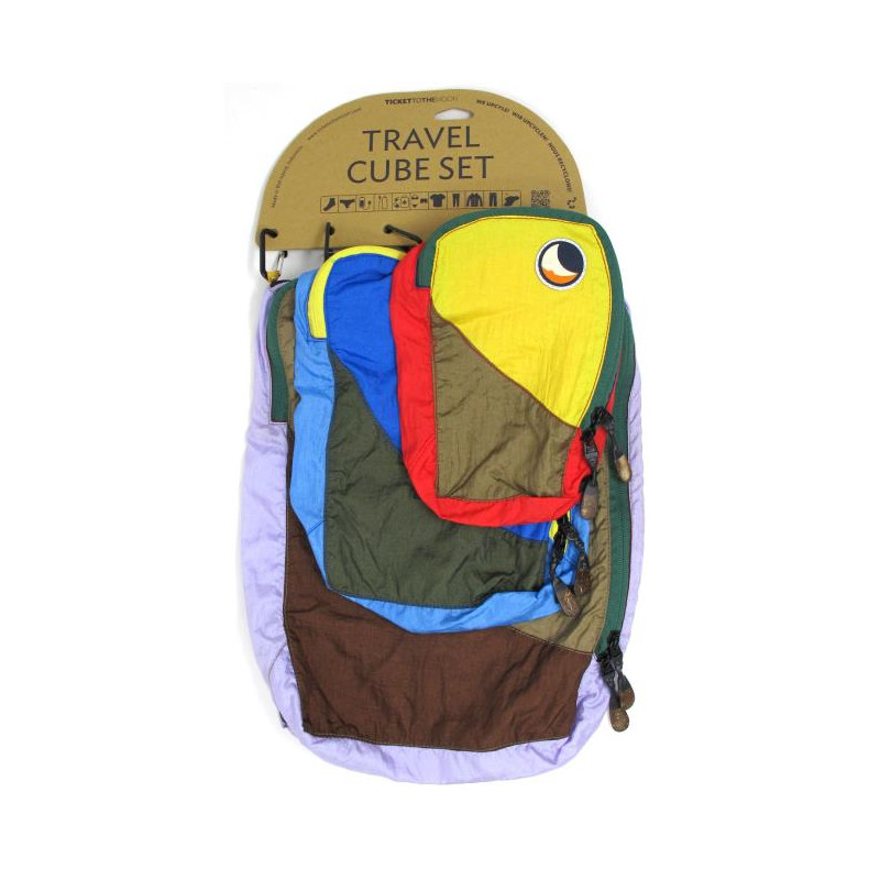 Set Ticket To The Moon Travel Cube