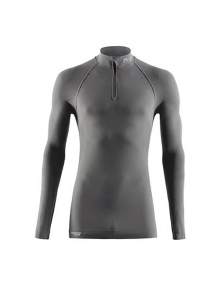 T-paita Lurbel Alaska Long Sleeves Zip Negro