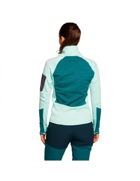 Sudadera Trangoworld BRENTA Verde/Verde Claro