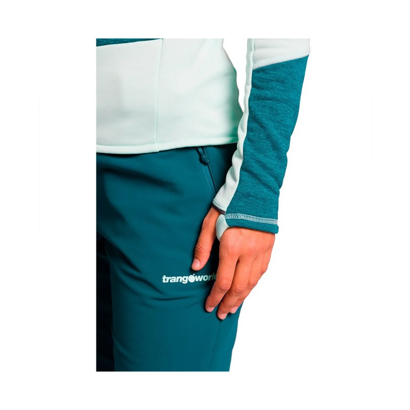 Bluza Trangoworld BRENTA Verde/Verde Claro