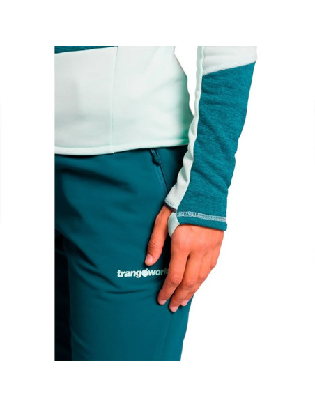 Sudadera Trangoworld BRENTA Verde/Verde Claro