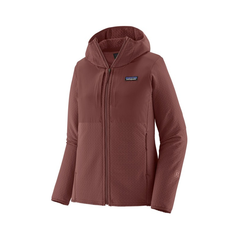 Takki Patagonia R2 CROSSSTRATA HOODY Dark Ruby