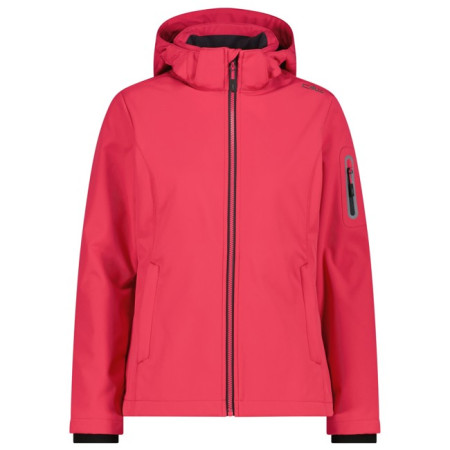 Kurtka Cmp WOMAN ZIP HOOD Carminio