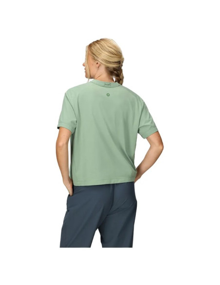 Tričko Marmot AIREXCHANGE SOLARSHIELD CREW SS Agate