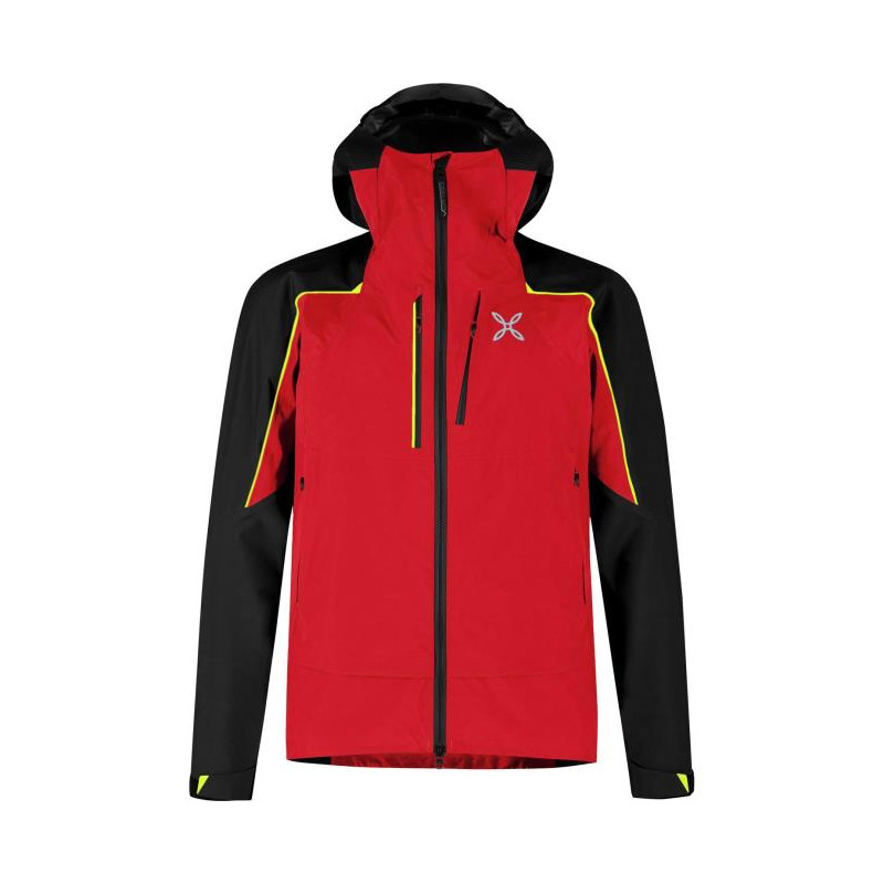Montura Workframe VERTIGO GTX PRO JACKET Rosso/Giallo Fluo