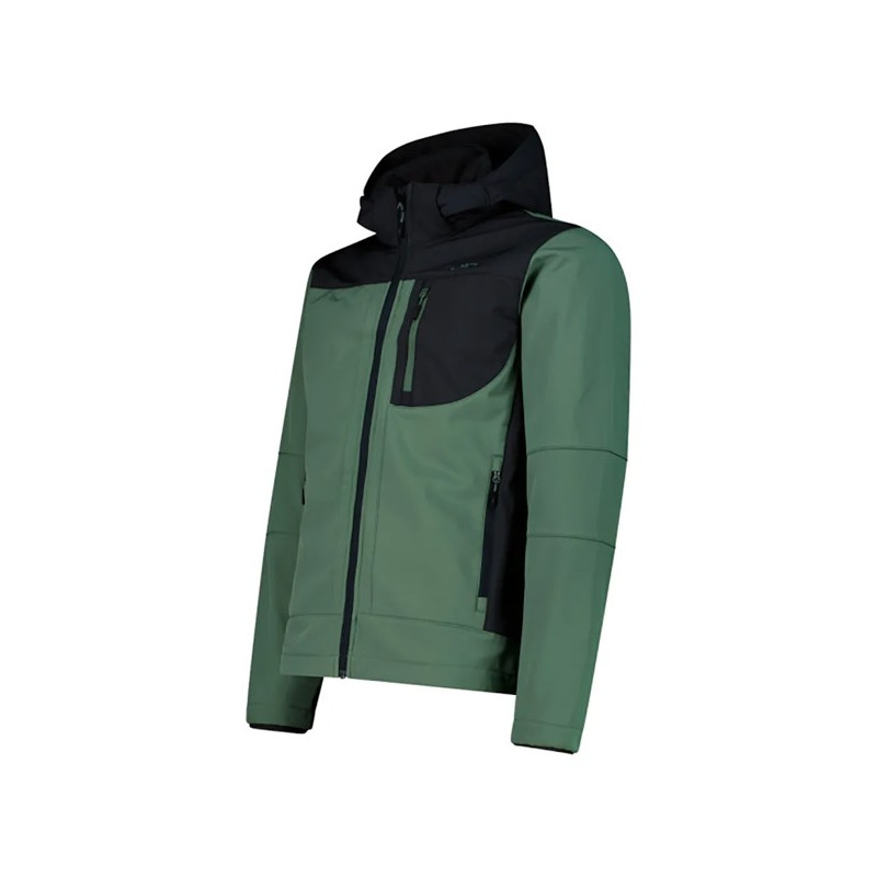 Jas Cmp ZIP HOOD Musk