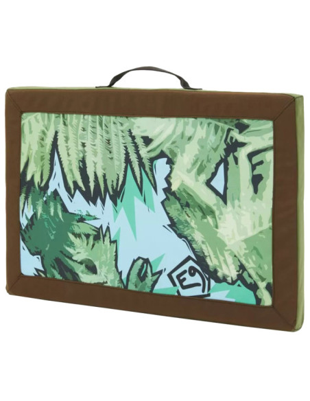 Blazina E9 GROOVE FERNS-S23 Brown-Green