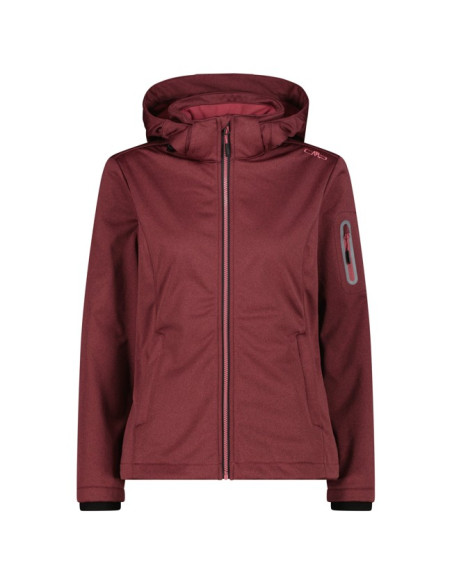 Giacca Cmp WOMAN ZIP HOOD Peony Mel
