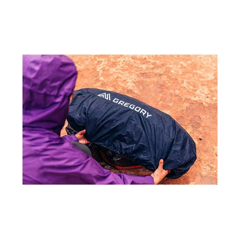 Capa de mochila Gregory RAINCOVER 50-80L Obsidian Black