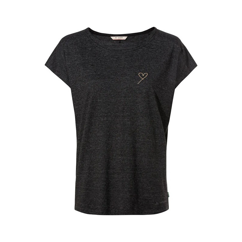 Marškinėliai Vaude NEYLAND T-SHIRT Black/Oat