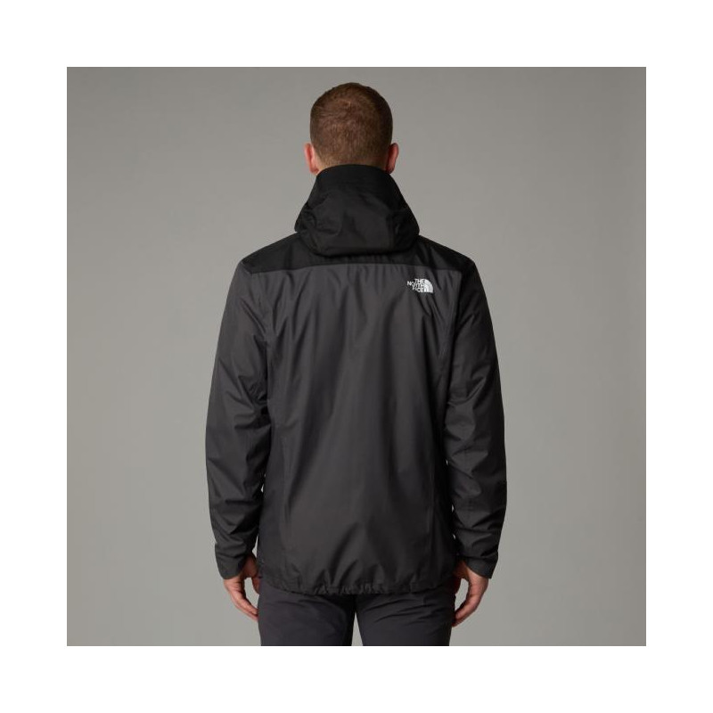 The North Face M QUEST ZIP-IN JKT Asphalt Grey-TNF Blac
