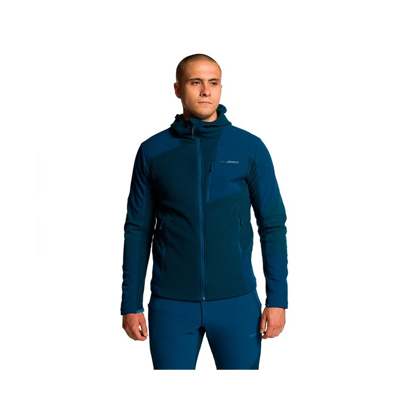 Jakke Trangoworld GUILIN Azul Oscuro/Azul