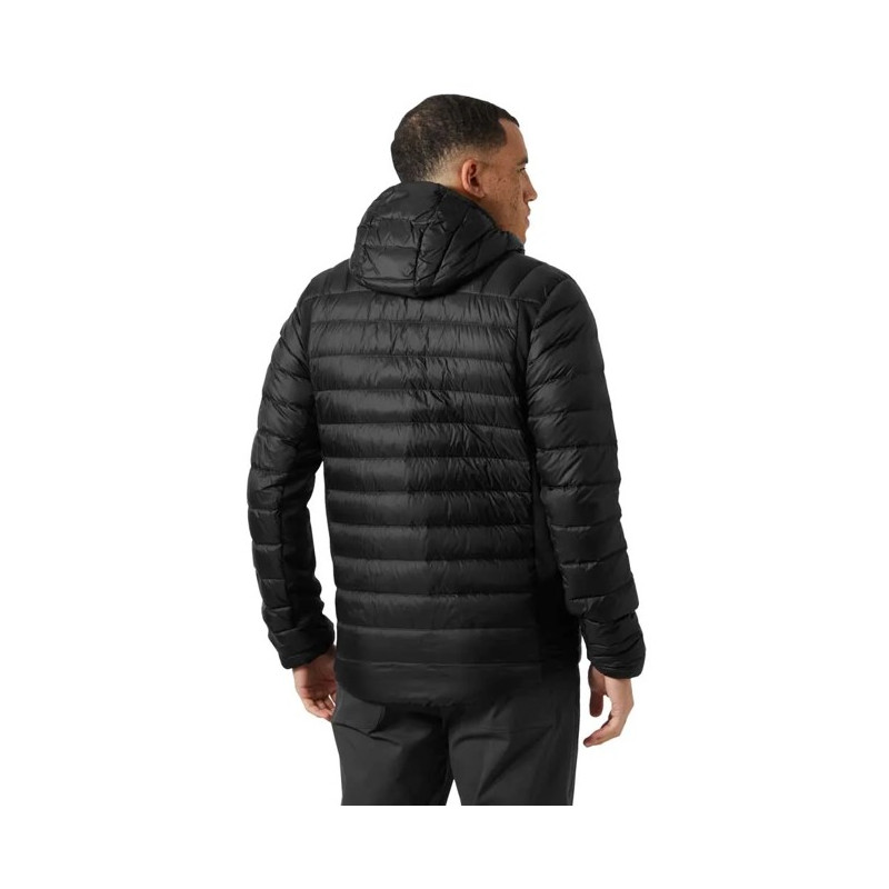 Jacke Helly Hansen VERGLAS DOWN HYBRID HOOD 2.0 Black