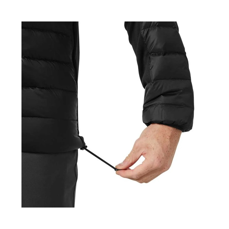 Jacke Helly Hansen VERGLAS DOWN HYBRID HOOD 2.0 Black