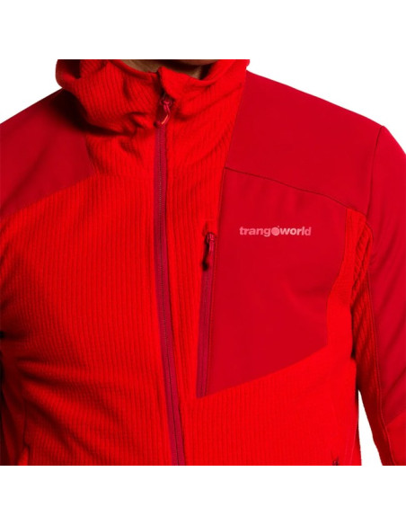 Kabát Trangoworld GUILIN Rojo/Rojo Oscuro