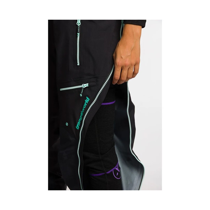 Pantalon Trangoworld TRX2 SHELL WM EVO Negro