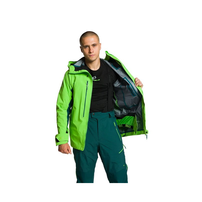 Bunda Trangoworld TRX2 SHELL EVO Verde/Verde Oscu