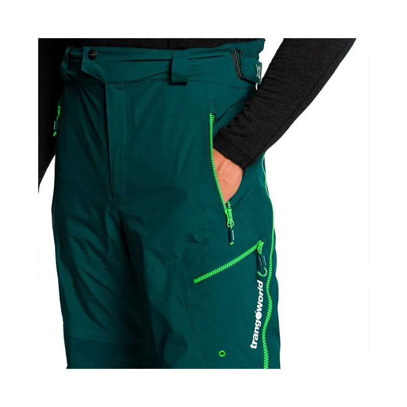 Kelnės Trangoworld TRX2 SHELL EVO Verde Oscuro