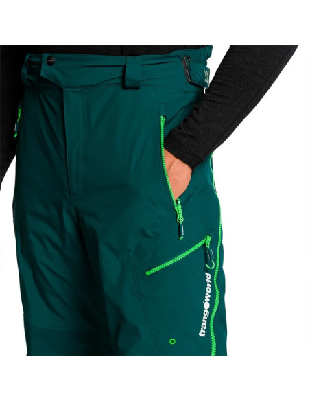 Calças Trangoworld TRX2 SHELL EVO Verde Oscuro