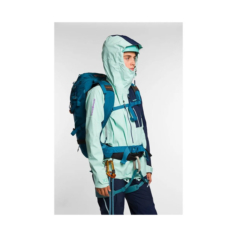 Jacket Trangoworld TRX2 SHELL WM EVO Azul Claro/Ma