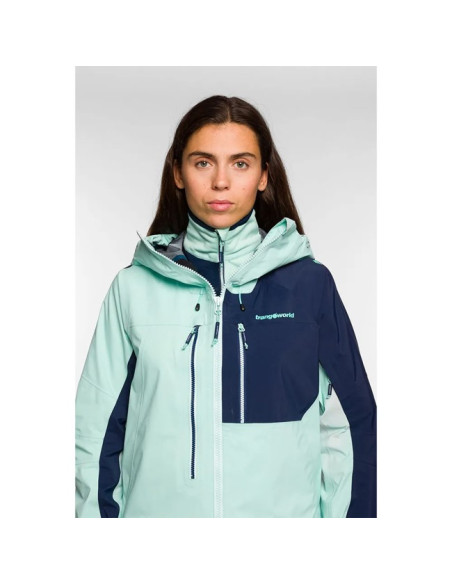 Chaqueta Trangoworld TRX2 SHELL WM EVO Azul Claro/Ma