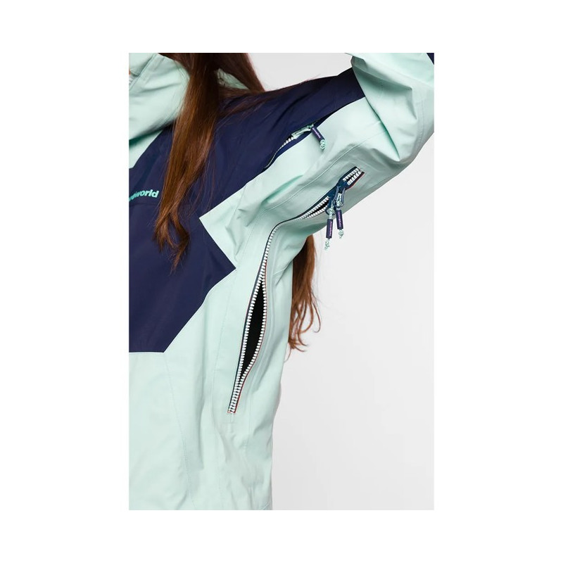 Jacka Trangoworld TRX2 SHELL WM EVO Azul Claro/Ma