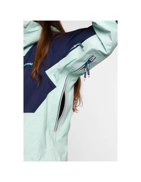 Jacka Trangoworld TRX2 SHELL WM EVO Azul Claro/Ma