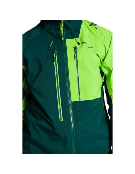 Bunda Trangoworld TRX2 SHELL EVO Verde Oscuro/Ver
