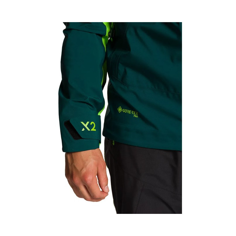 Bunda Trangoworld TRX2 SHELL EVO Verde Oscuro/Ver