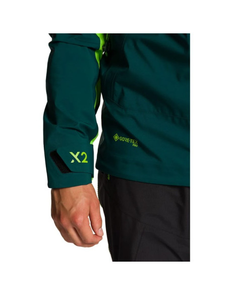 Bunda Trangoworld TRX2 SHELL EVO Verde Oscuro/Ver