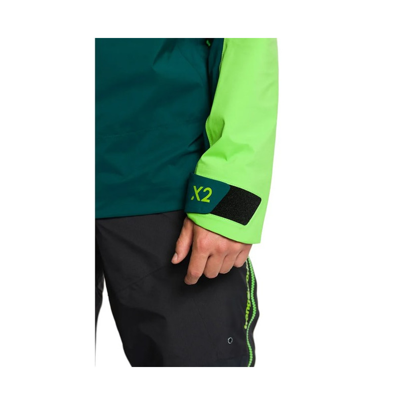 Bunda Trangoworld TRX2 SHELL EVO Verde Oscuro/Ver