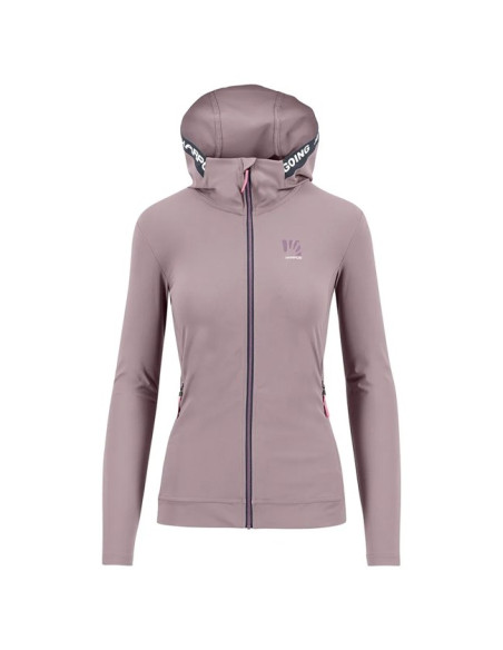 Pulóver Karpos EASYFRIZZ FULL-ZIP HOODIE Nirvana/Ombr