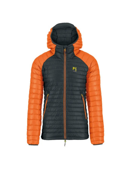 Jacke Karpos ALAGNA DOWN Woodl.Gray/Vibr.Orang