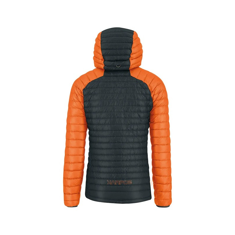 Kabát Karpos ALAGNA DOWN Woodl.Gray/Vibr.Orang