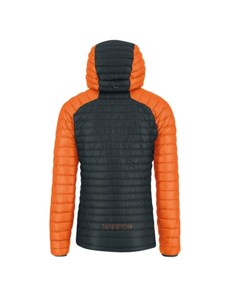 Kabát Karpos ALAGNA DOWN Woodl.Gray/Vibr.Orang