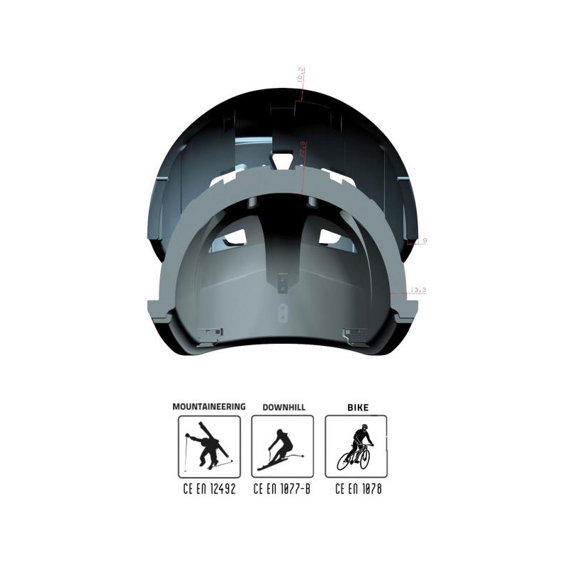 Casco Ski Trab Aero