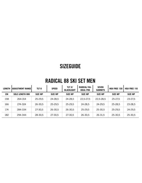 Esquís Dynafit Radical 88 Ski Set