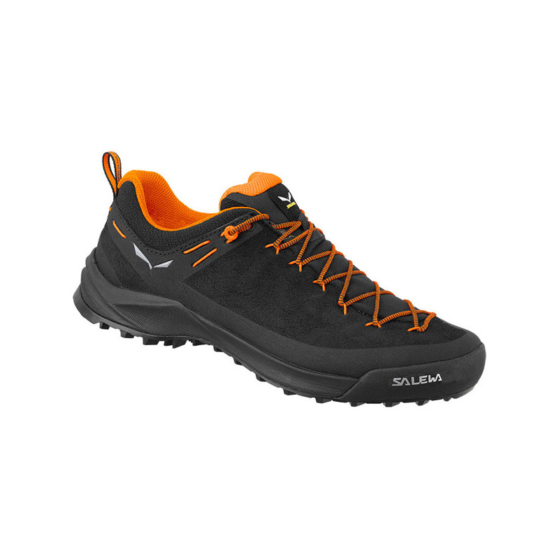 Cipők Salewa WILDFIRE LEATHER Black/Fluo Orange